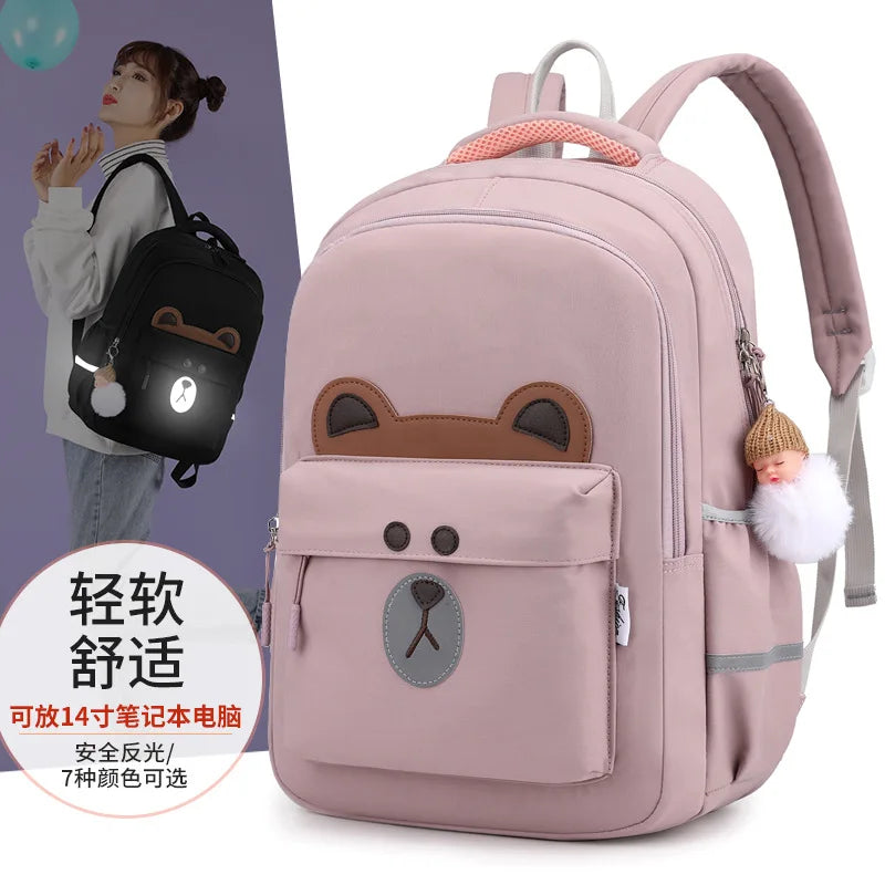 Waterproof Kids Backpack for Girls School Bags Orthopedic