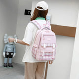Waterproof Girls School Backpack Orthopedic Kids Book Bag