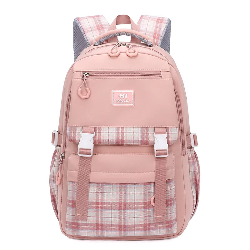 Waterproof Girls School Backpack Orthopedic Kids Book Bag