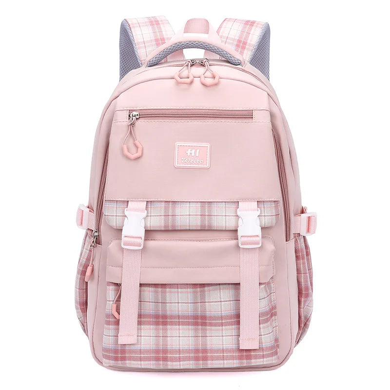 Waterproof Girls School Backpack Orthopedic Kids Book Bag