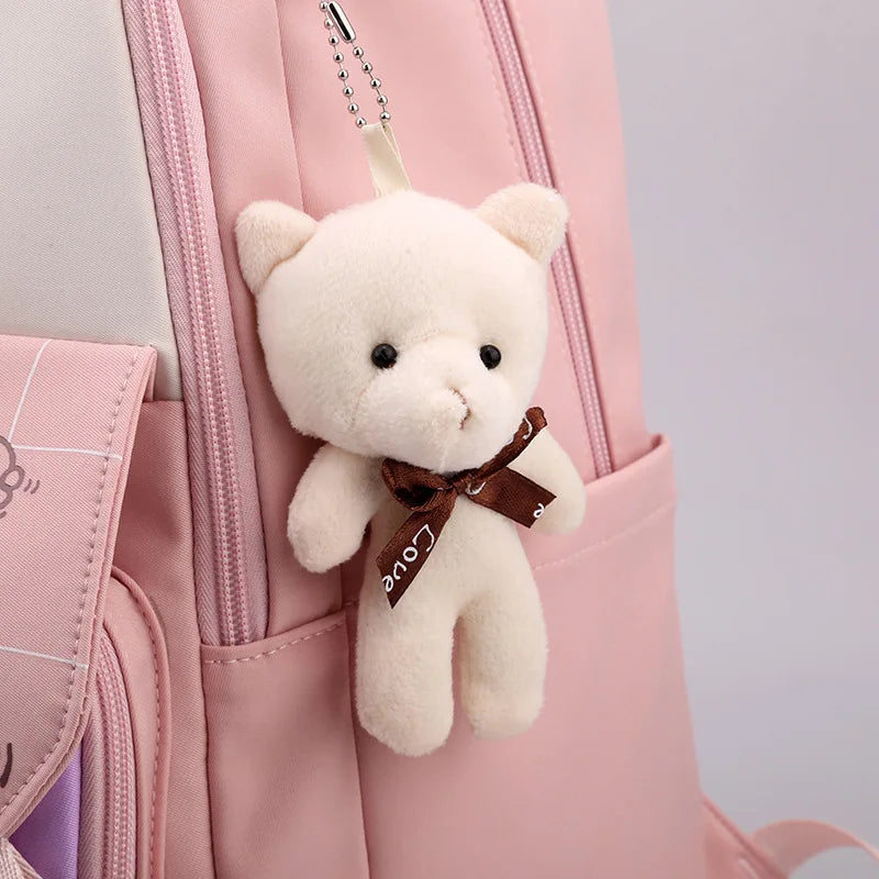 Waterproof Girls School Backpack Orthopedic Bag for Kids