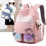 Waterproof Girls School Backpack Orthopedic Bag for Kids
