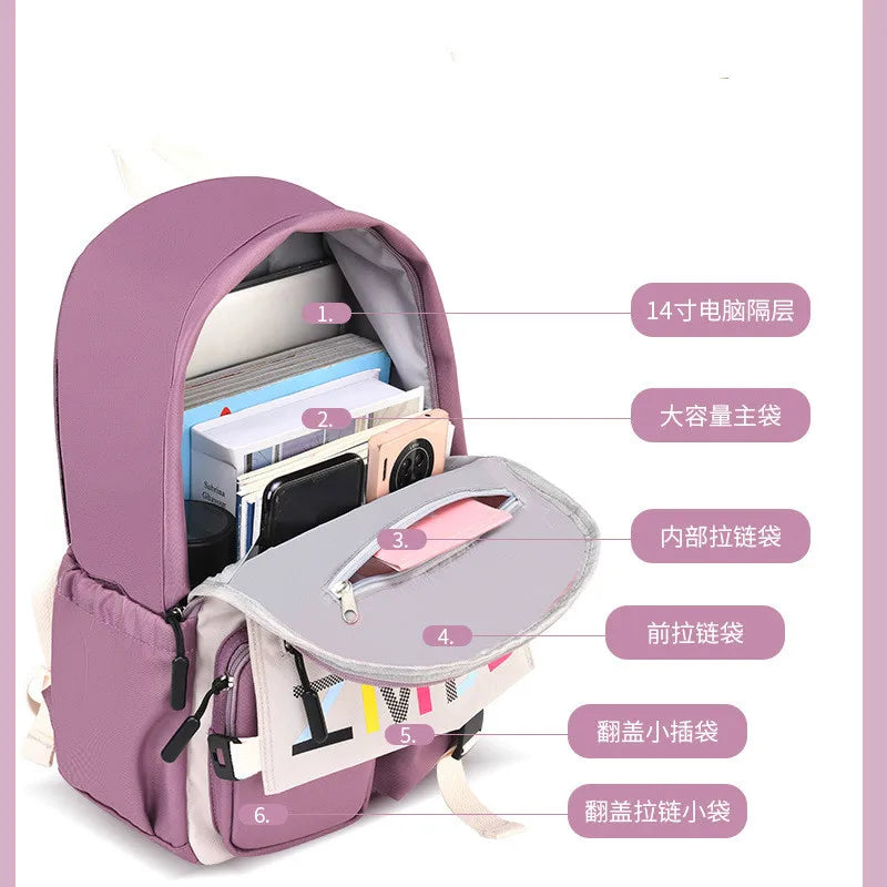 Waterproof Children School bags Girls Kids Schoolbag Book Bag Primary Orthopedic