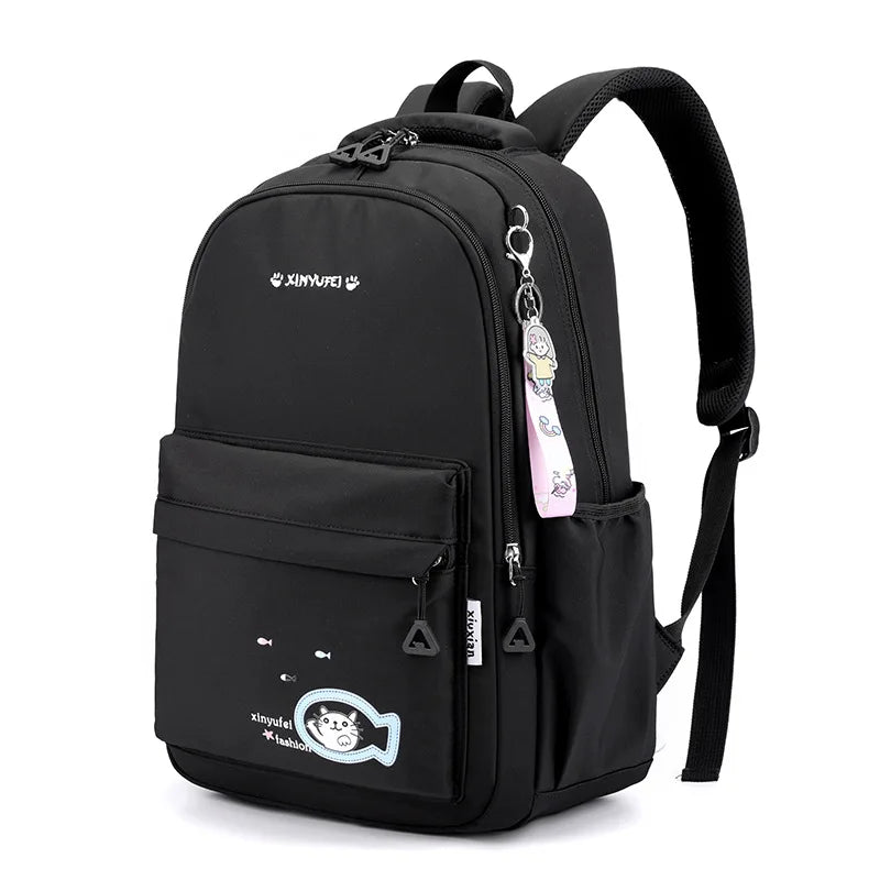 Waterproof School Backpack for Girls Orthopedic Book Bag Mochila Infantil