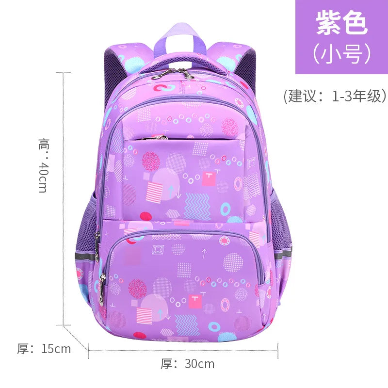 Waterproof Girls School Backpack Kids Satchel Orthopedic Bag