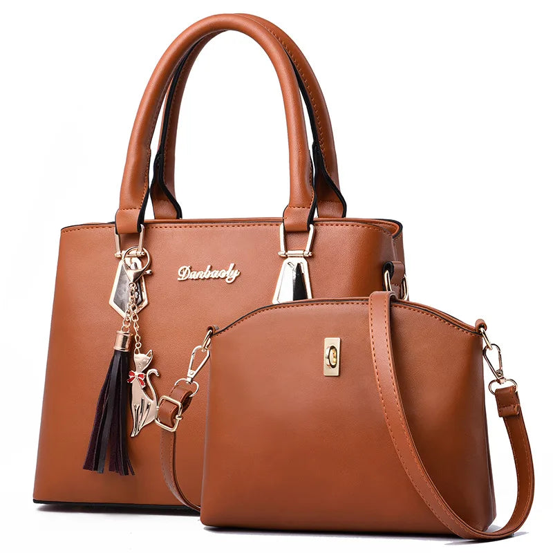 Women Bag Casual Shoulder Bags Composite Handbag