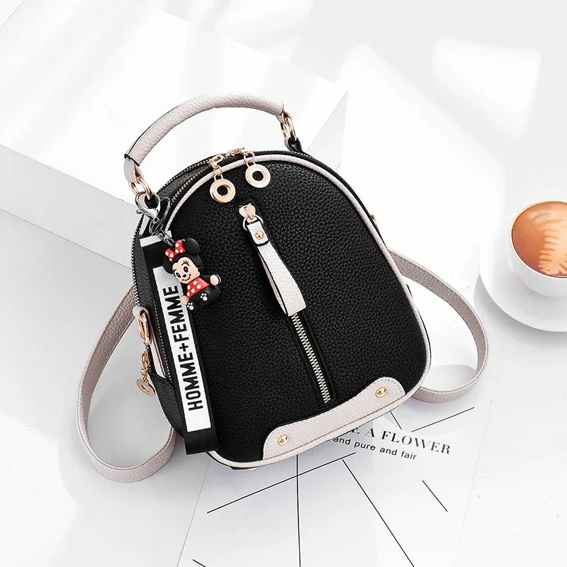 Small Fresh Messenger Backpack for Women