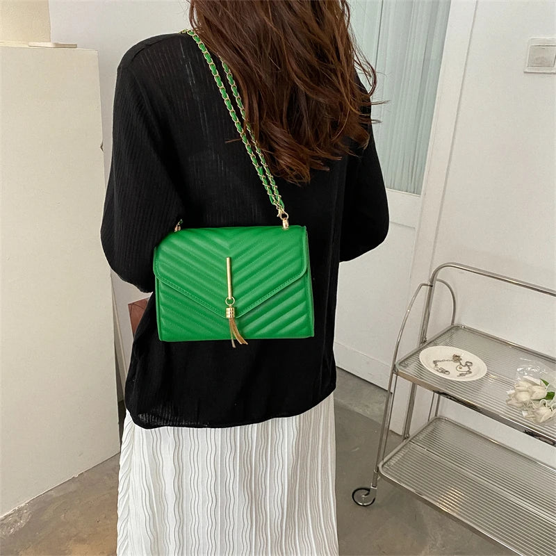 Women's Shoulder Crossbody Chain Bag in 4 Colors