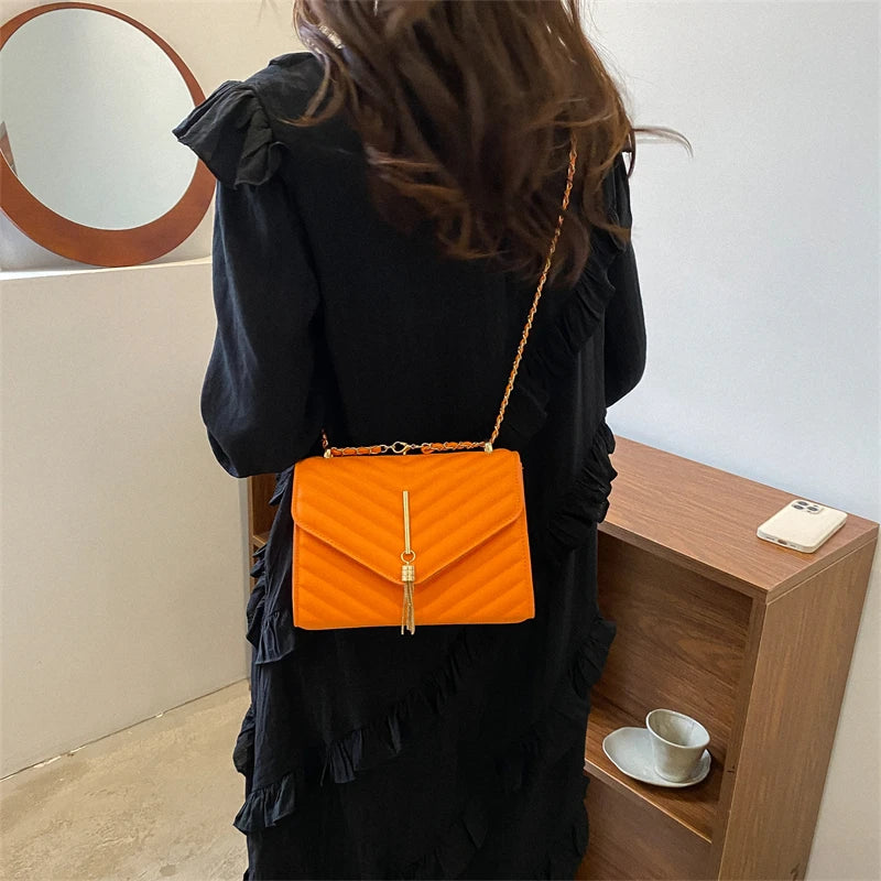 Women's Shoulder Crossbody Chain Bag in 4 Colors