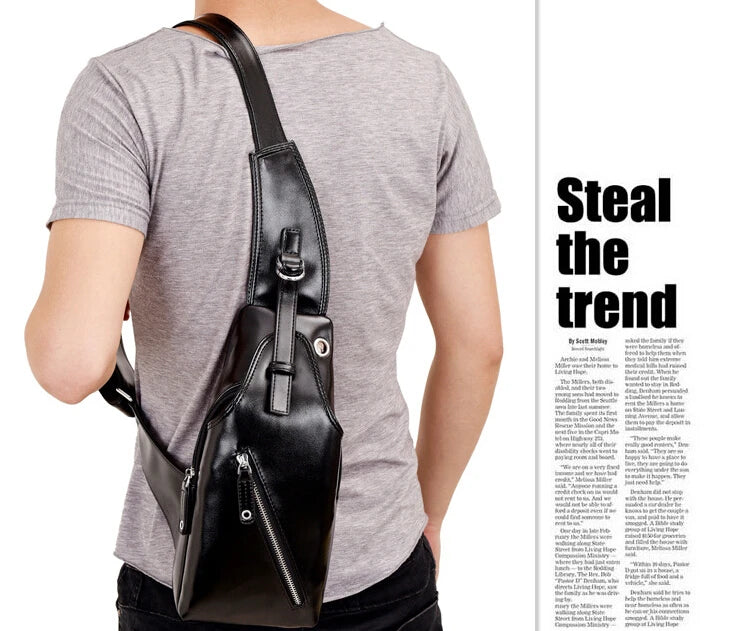 Casual Crossbody Travel Bag for Men