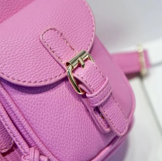 Women Shoulder Bag Backpack Double Strap