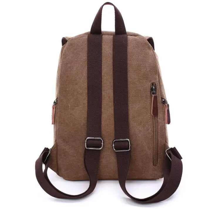 Canvas Travel Backpack for Women
