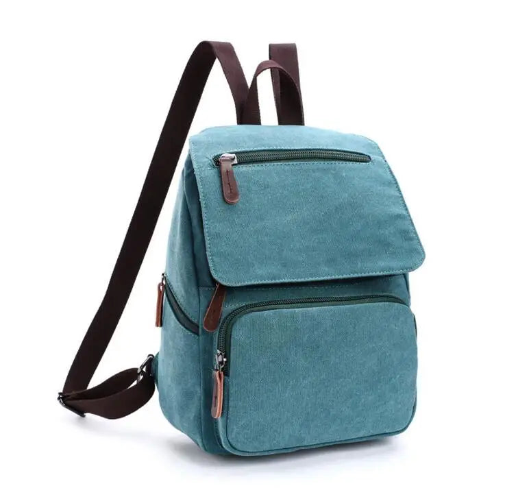 Canvas Travel Backpack for Women
