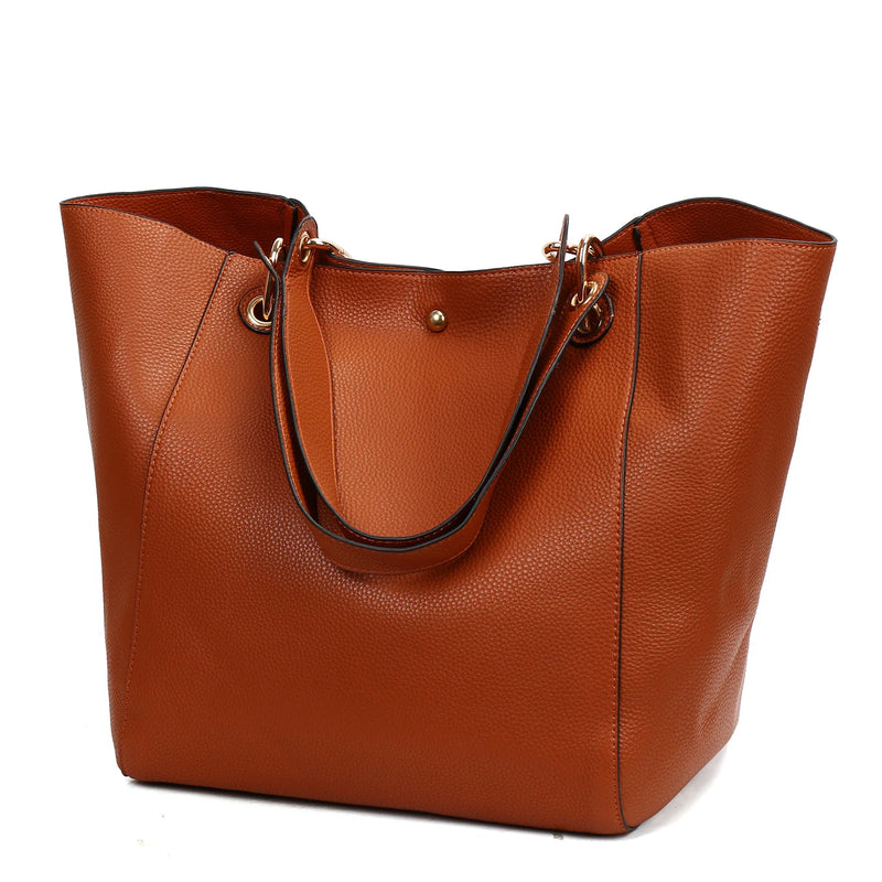 Women Handbag Large Tote Bag with Zipper Closure