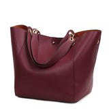 Women Handbag Large Tote Bag with Zipper Closure