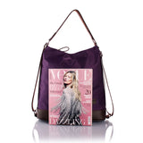 Women Nylon Handbag Large Tote Bag Lady Shoulder Crossbody Purse