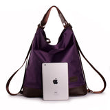 Women Nylon Handbag Large Tote Bag Lady Shoulder Crossbody Purse