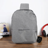 Hot Man Canvas Chest Bag Male Messenger Bag
