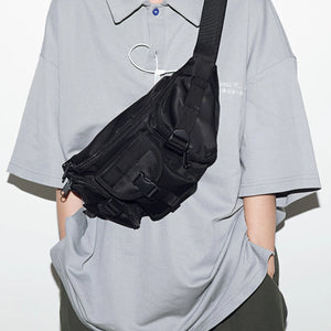 Men Street Multifunction Chest Bag Tactical Shoulder Bag