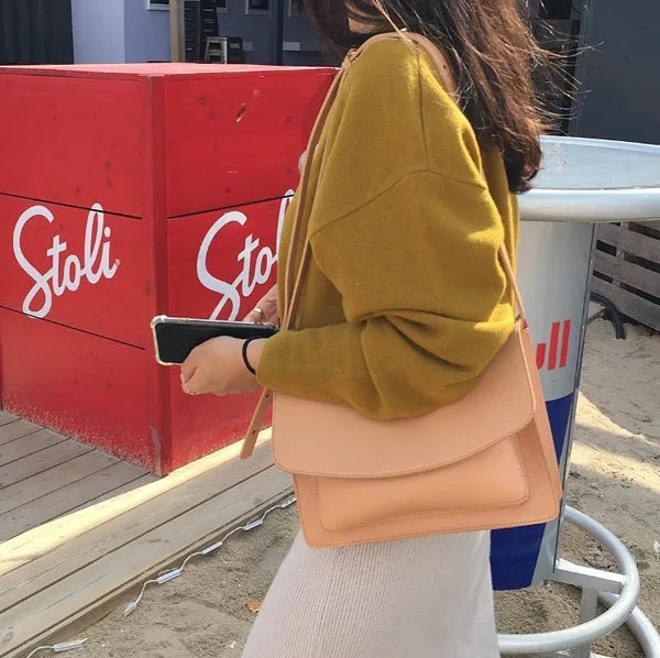 Hot Women Handbag Small Flap Bag Lady Mini Square Shoulder Bag