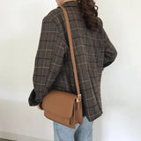 Hot Women Handbag Small Flap Bag Lady Mini Square Shoulder Bag