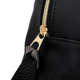 Lady Nylon Travel Backpack Black
