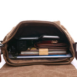 Good Man Canvas Shoulder Bag Men Messenger Bag