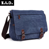 Hot Man Canvas Shoulder Bag Male Messenger Bag