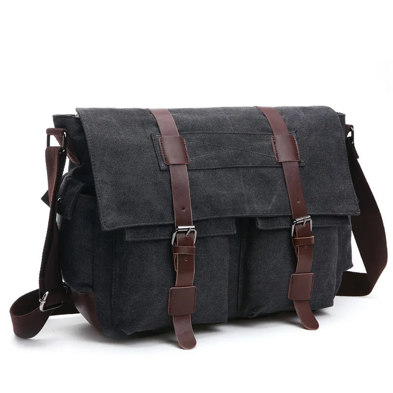 Hot Man Handbag Male Big Canvas Shoulder Bag