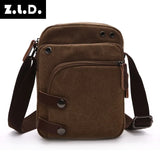 Hot Man Small Canvas Shoulder Bag