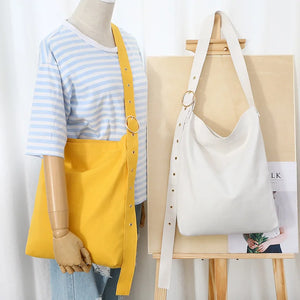 Hot Female Canvas Shoulder Bag