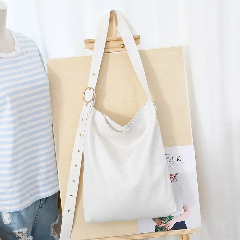 Hot Female Canvas Shoulder Bag