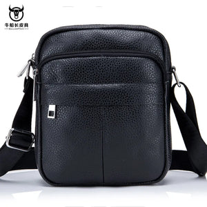 Men Small Flap Messenger Bag Handbag Male