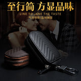 Men Small Leather Key Wallet for Car