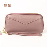 Women Leather Clutch Purse Cell Phone Bag Lady Wallet