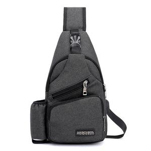 Small Casual Messenger Chest Bag Unisex Women Men