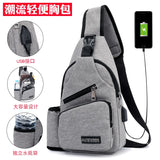 Small Casual Messenger Chest Bag Unisex Women Men