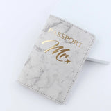Pink Passport Travel Holder Protector Cover Wallet PU Leather