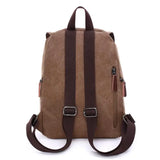 Lady Small Canvas Backpack Female Travel Bag