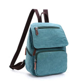 Lady Small Canvas Backpack Female Travel Bag
