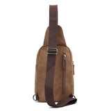 Canvas Crossbody Chest Bag for Men
