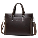 Men's Leather Business Bag Briefcase