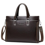 Men's Leather Business Bag Briefcase