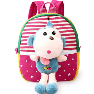 Cartoon Bear Cat Kids School Bag Kindergarten Backpack