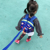 Kids Dinosaur Backpack Waterproof Nylon Anti-lost School Bag