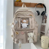 PC Girls Backpack Large-Capacity Female Schoolbag for Laptop 43*29*13.5cm