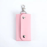 Leather Car Keychain Holder Bag Women Wallet Housekeeper Cover