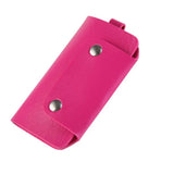 Leather Keychain Bag Key Holder Case Unisex Wallet Cover