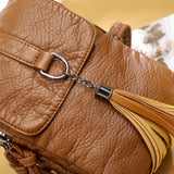 Ladies Shoulder Bag Casual Handbag PU Messenger Bag Mobile Phone Bag