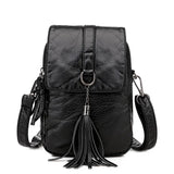 Women's Mini Messenger Shoulder Bag Multi-function Phone Wallet Chest Bag